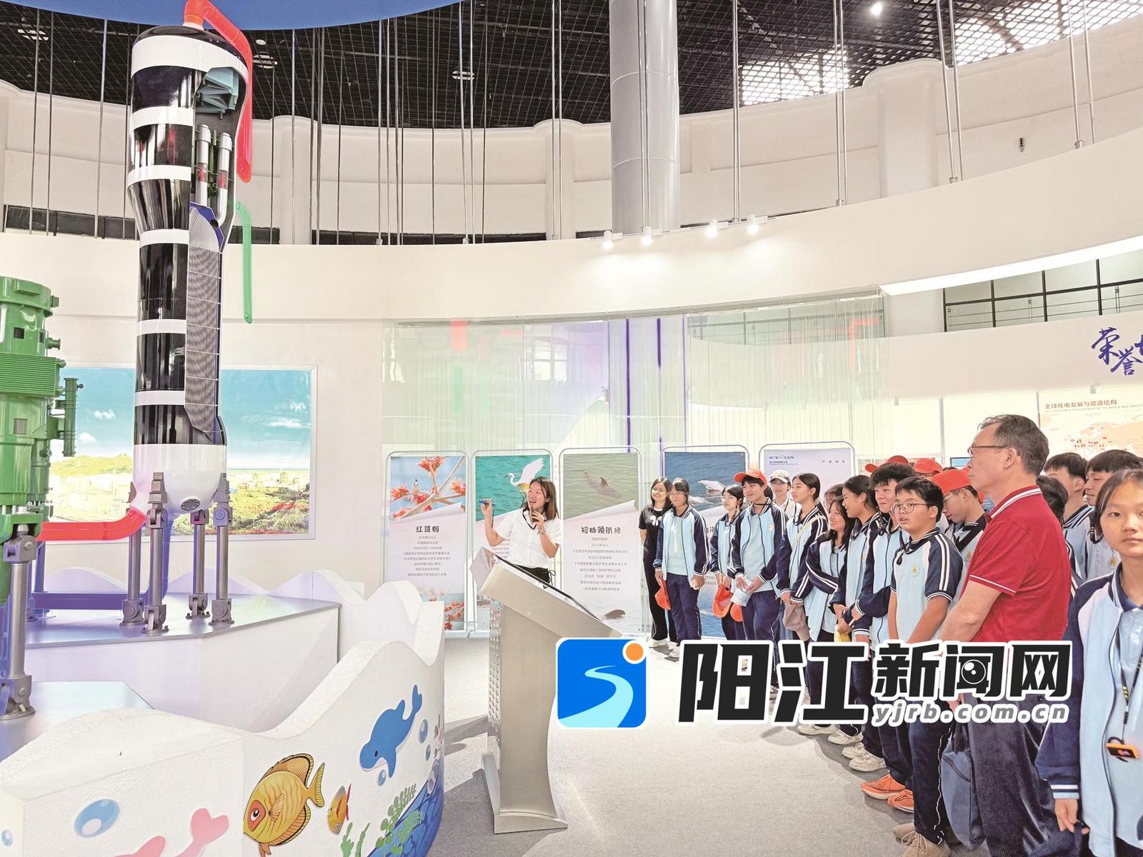 我市学生组团参加“核渔旅”特色研学项目。