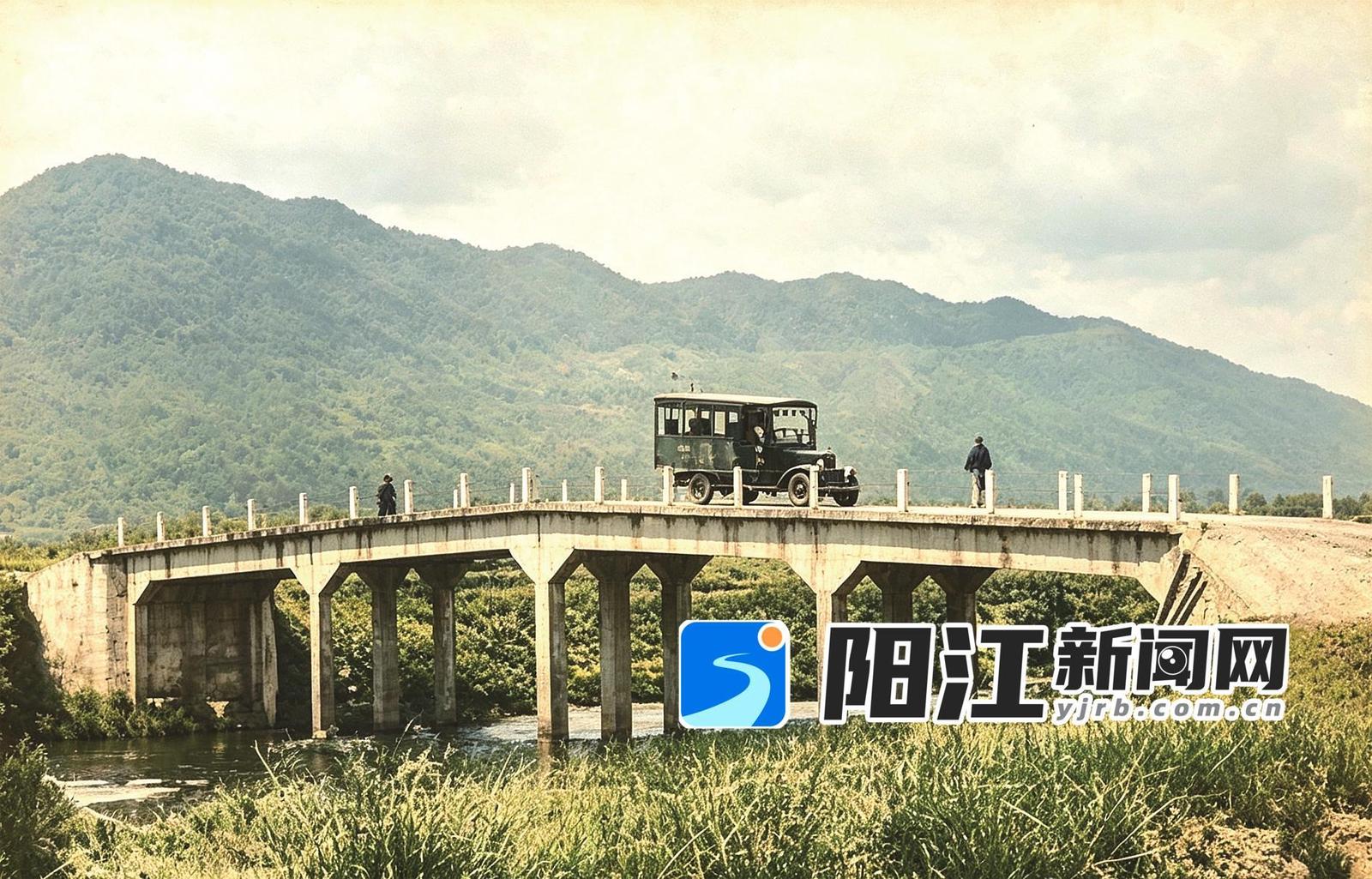 江恩公路那龙三合土桥。资料图片
