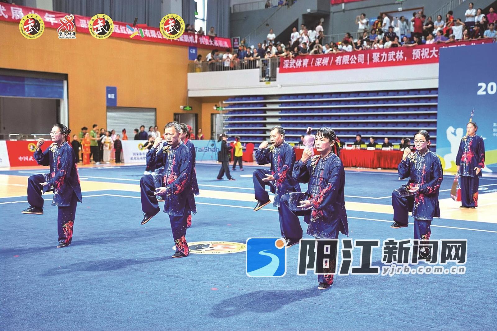 阳东区利东太极拳馆代表阳江参加2026年全国传统武术公开赛(广东赛区)。